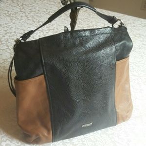 Coach, Authentic, black and tan purse